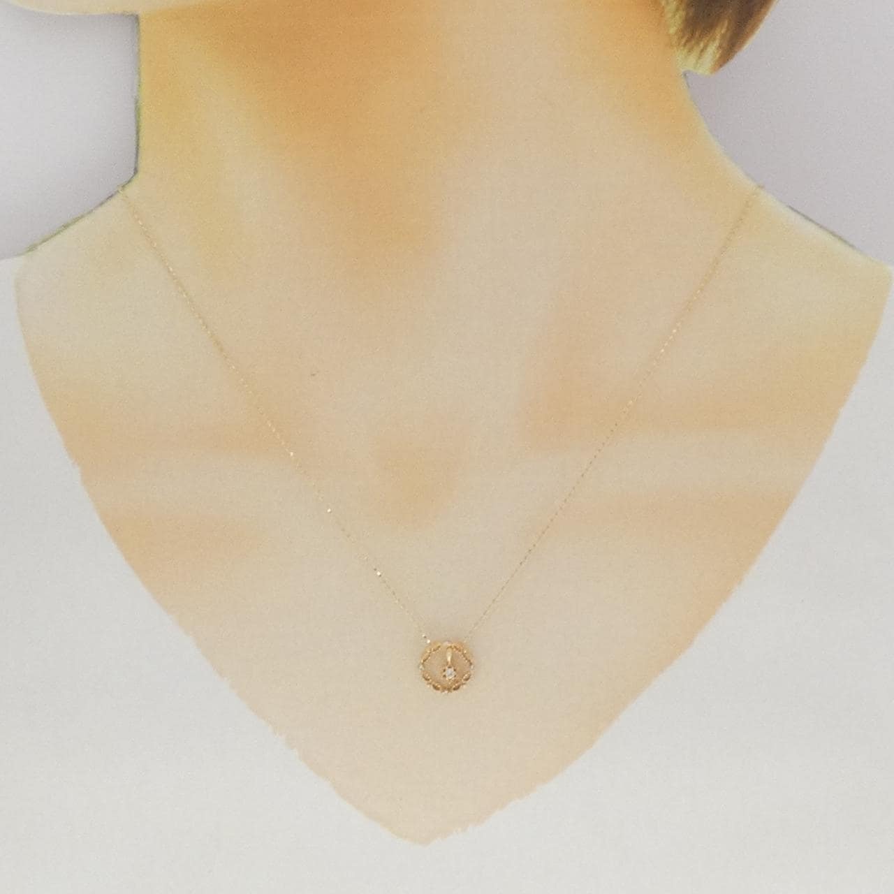 ノジェス ダイヤモンド ネックレス 0.04CT