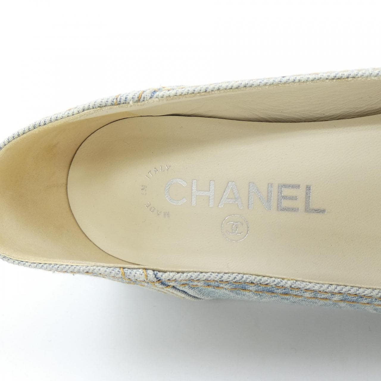 シャネル CHANEL G35780X53308 フラットシューズ