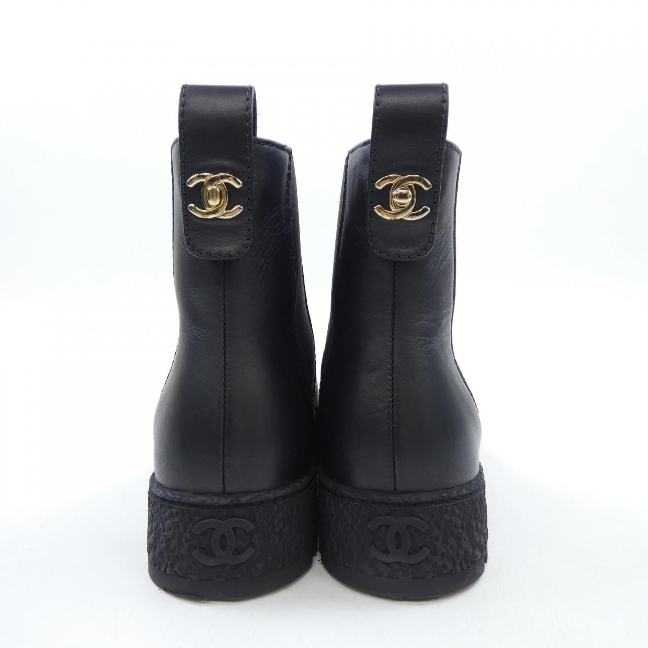 シャネル CHANEL アンクルブーツ ターンロック G37927X56283 ブーツ