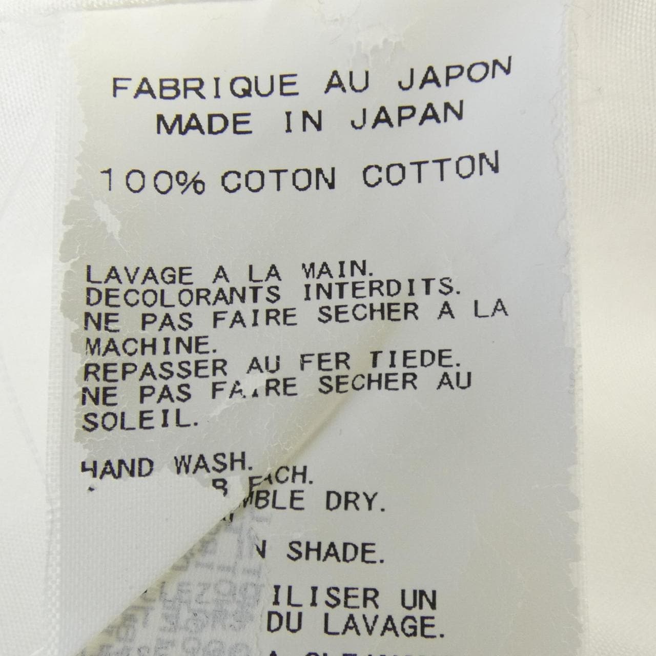 ヨウジヤマモトプールオム YOHJI YAMAMOTO POUR HOMME HX-B02-006 S／Sシャツ