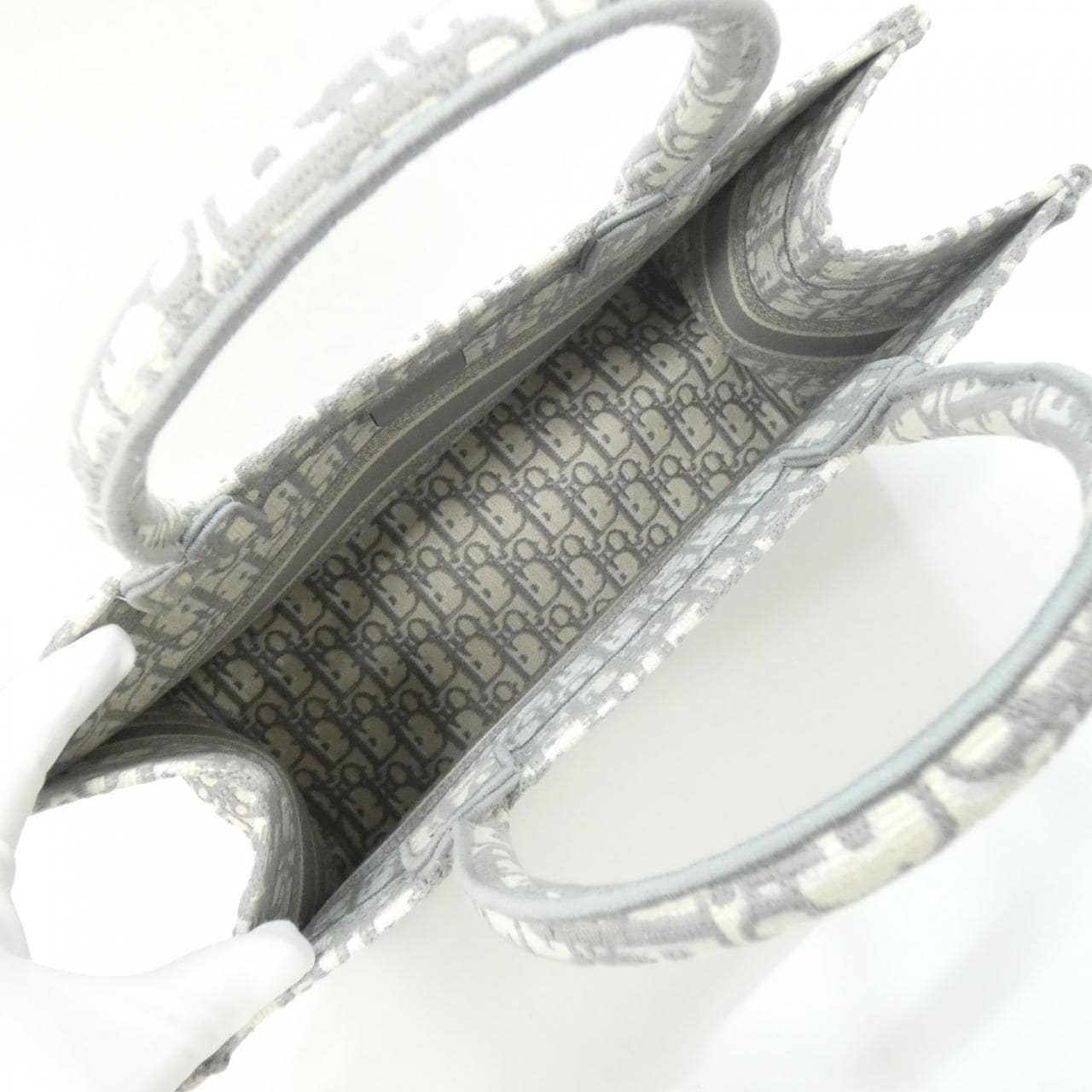 【未使用品】クリスチャンディオール DIOR OBLIQUE ディオール ブック トート ミディアム M1296ZRIW バッグ