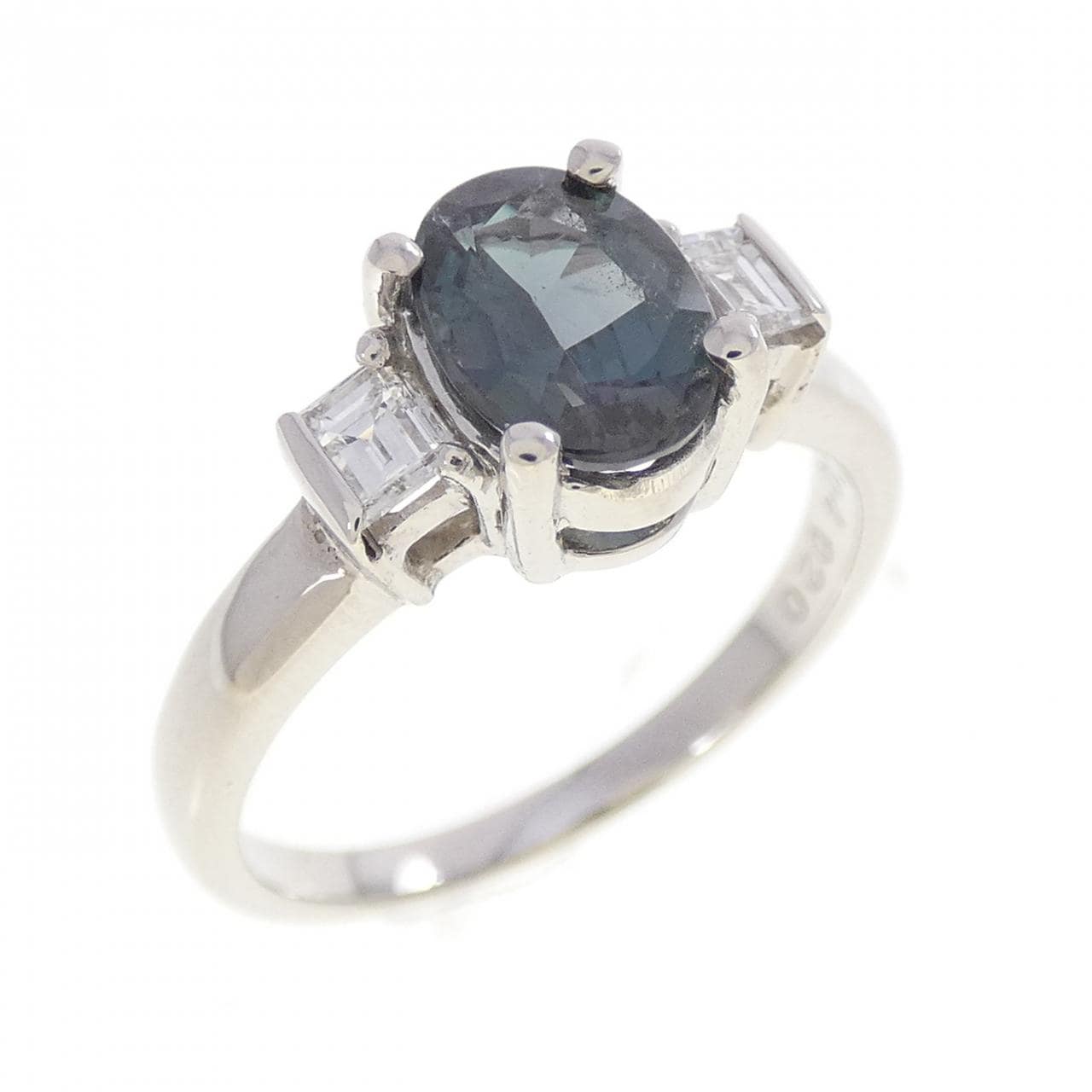 PT900 アレキサンドライト リング 1.04CT ブラジル産