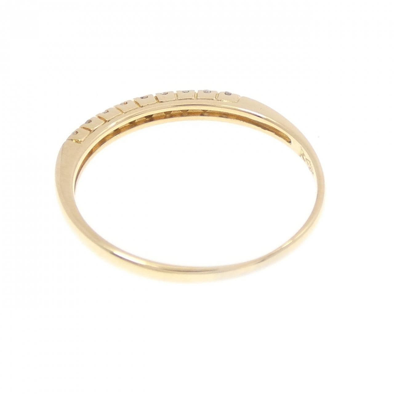 750YG ダイヤモンド リング 0.09CT