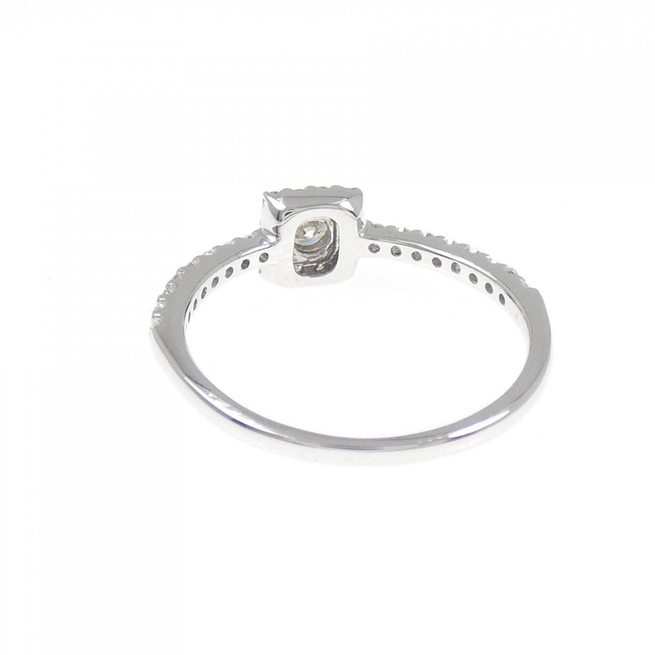 K18WG ダイヤモンド リング 0.33CT