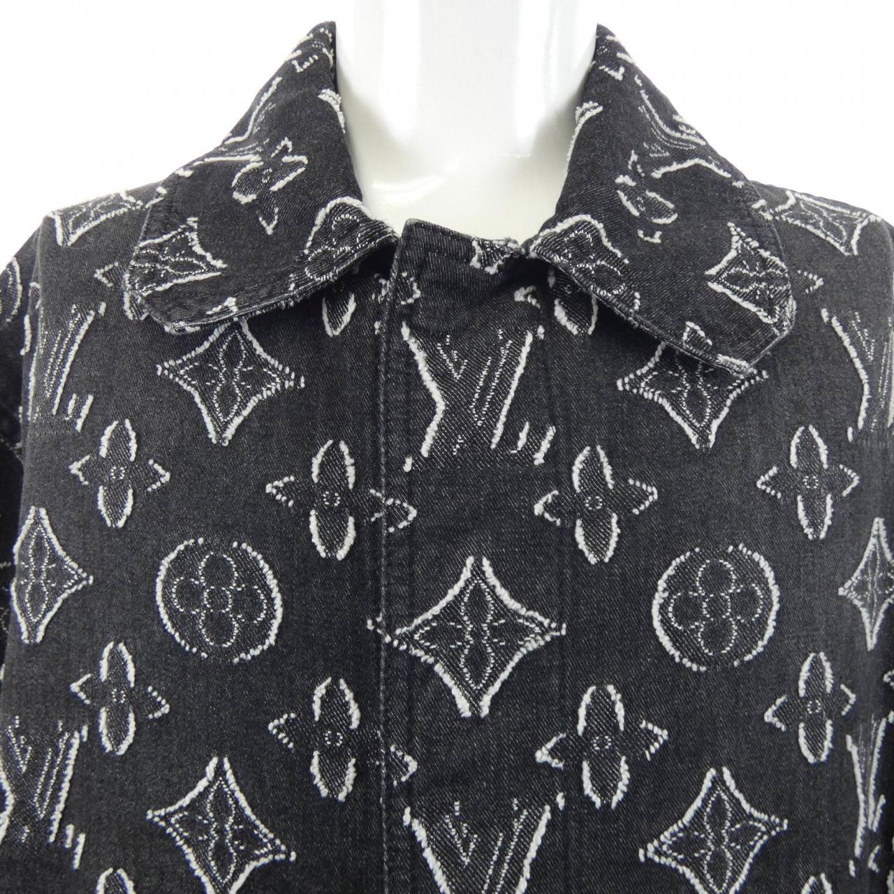 ルイヴィトン LOUIS VUITTON モノグラムショートスリーブシャンブレーシャツ HPS73WARS S／Sシャツ