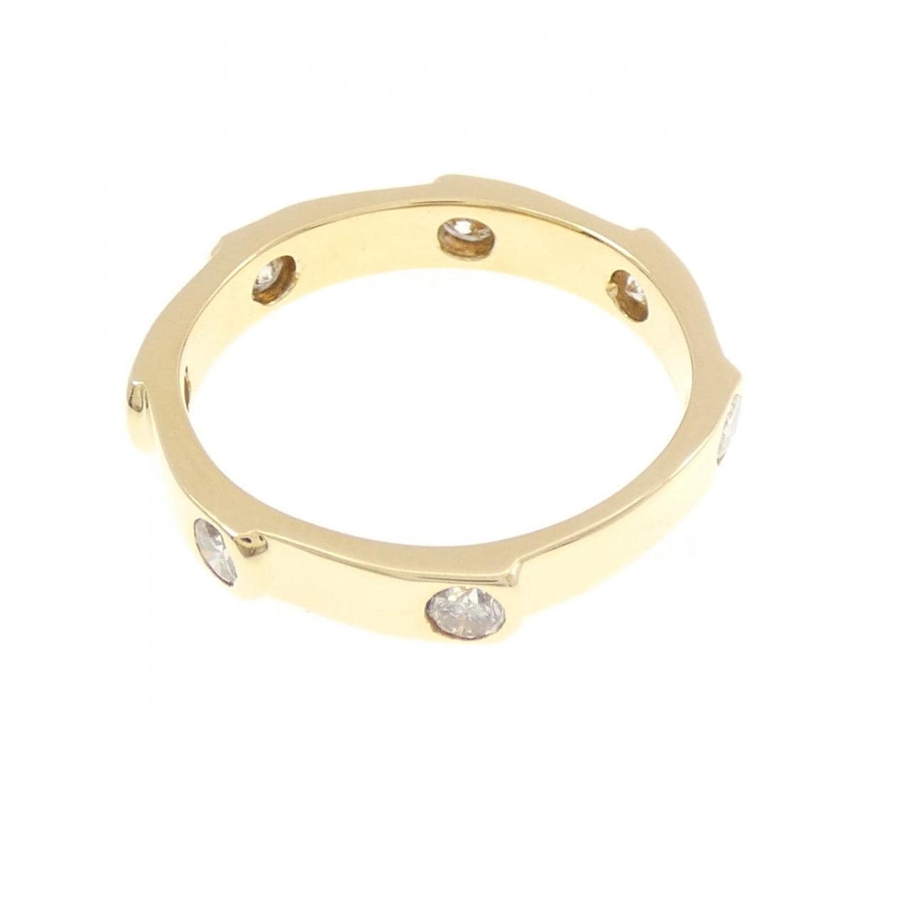 K18YG ダイヤモンド リング 0.60CT