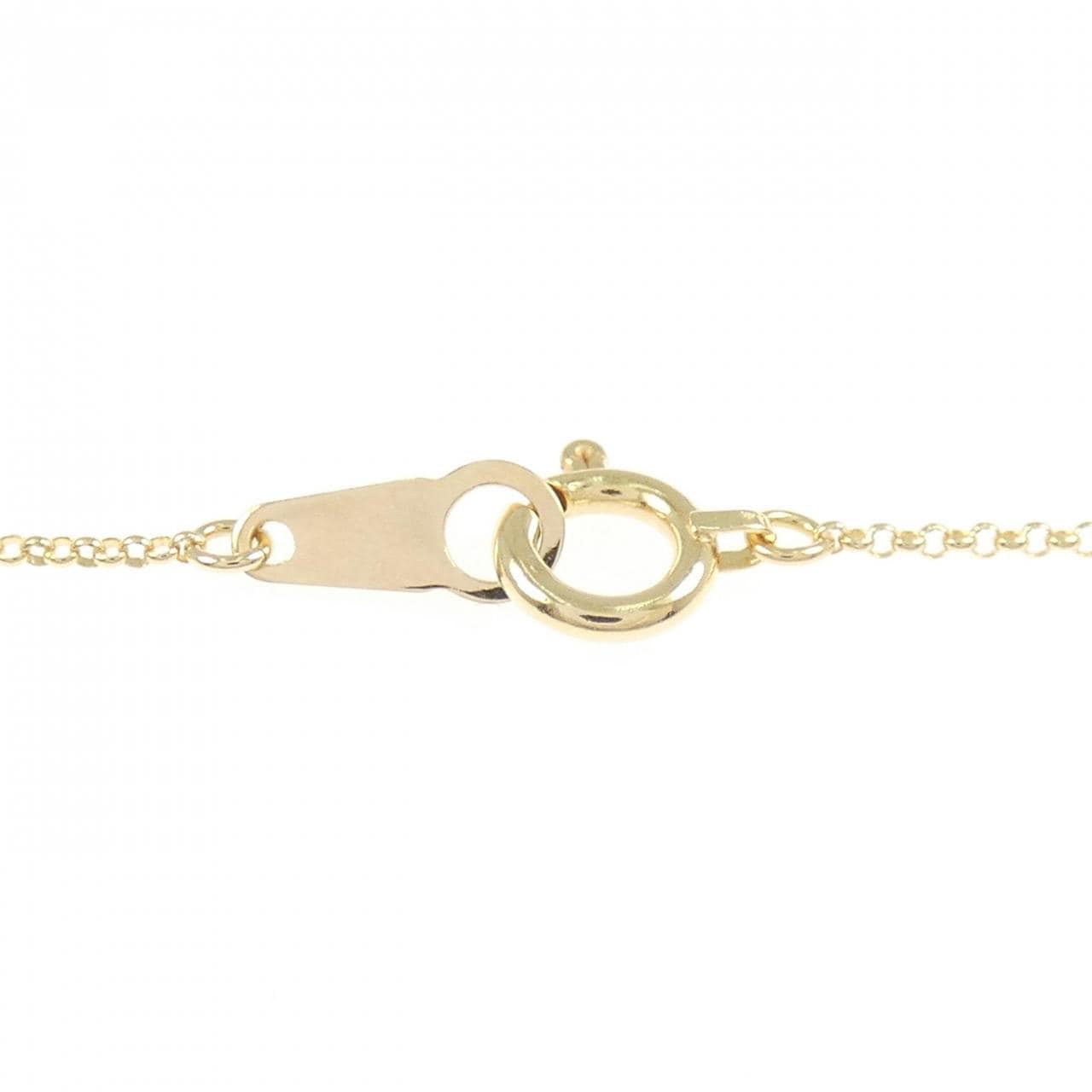 K18YG ダイヤモンド ネックレス 0.11CT