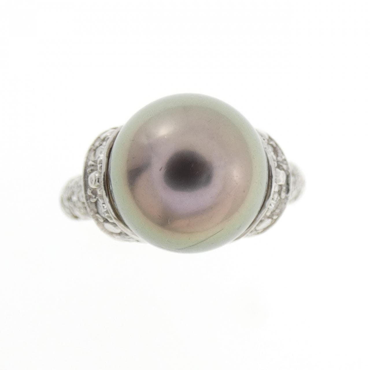 PT900 黒蝶パール リング 10.1mm