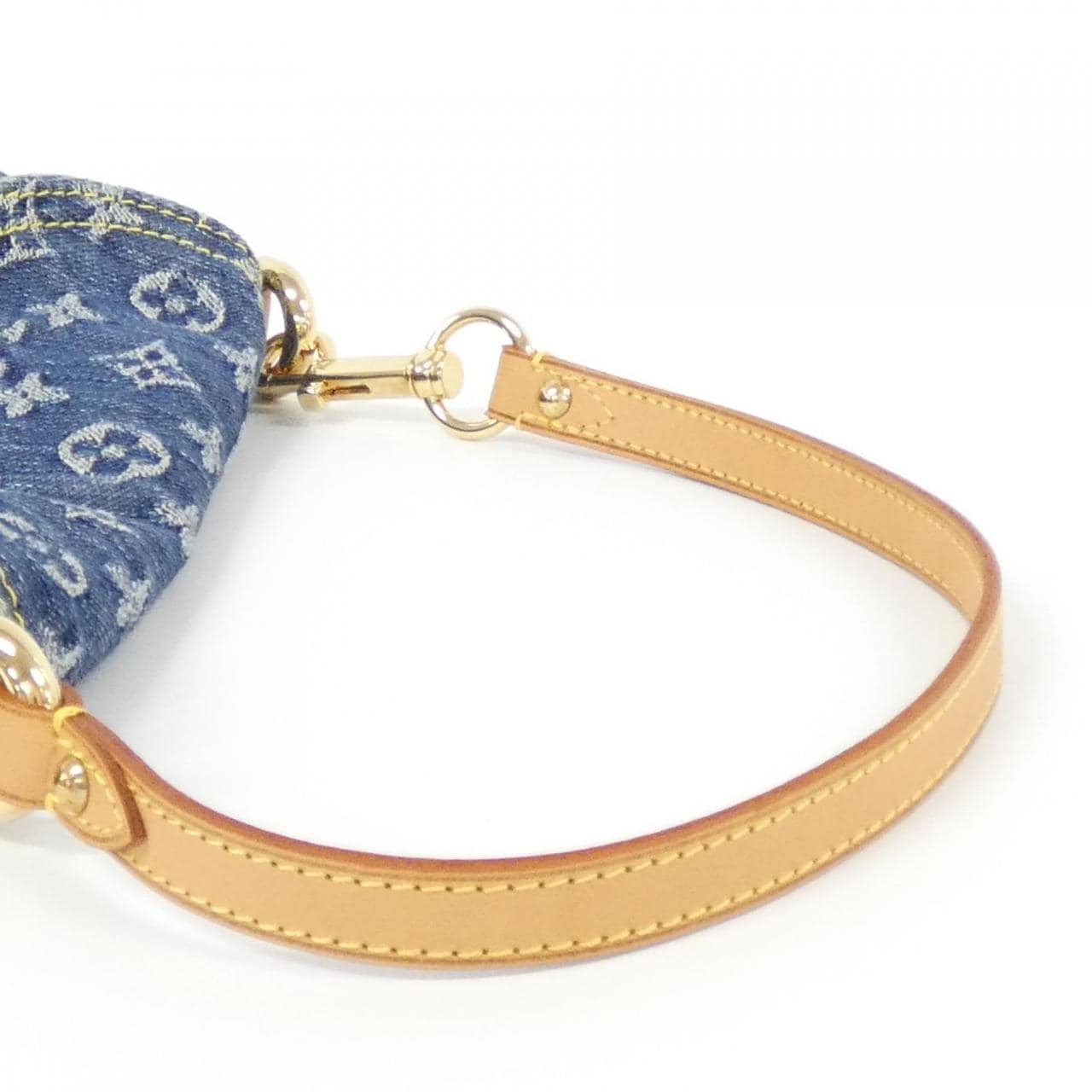 LOUIS VUITTON Monogram Denim Mini Preity M95050 Shoulder Bag