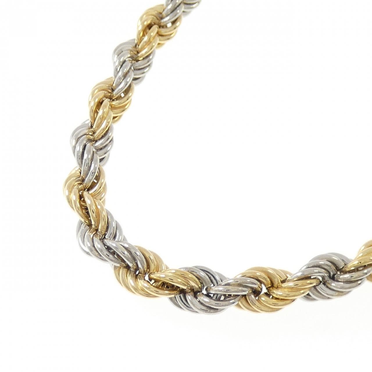 K18YG/PT850 Necklace