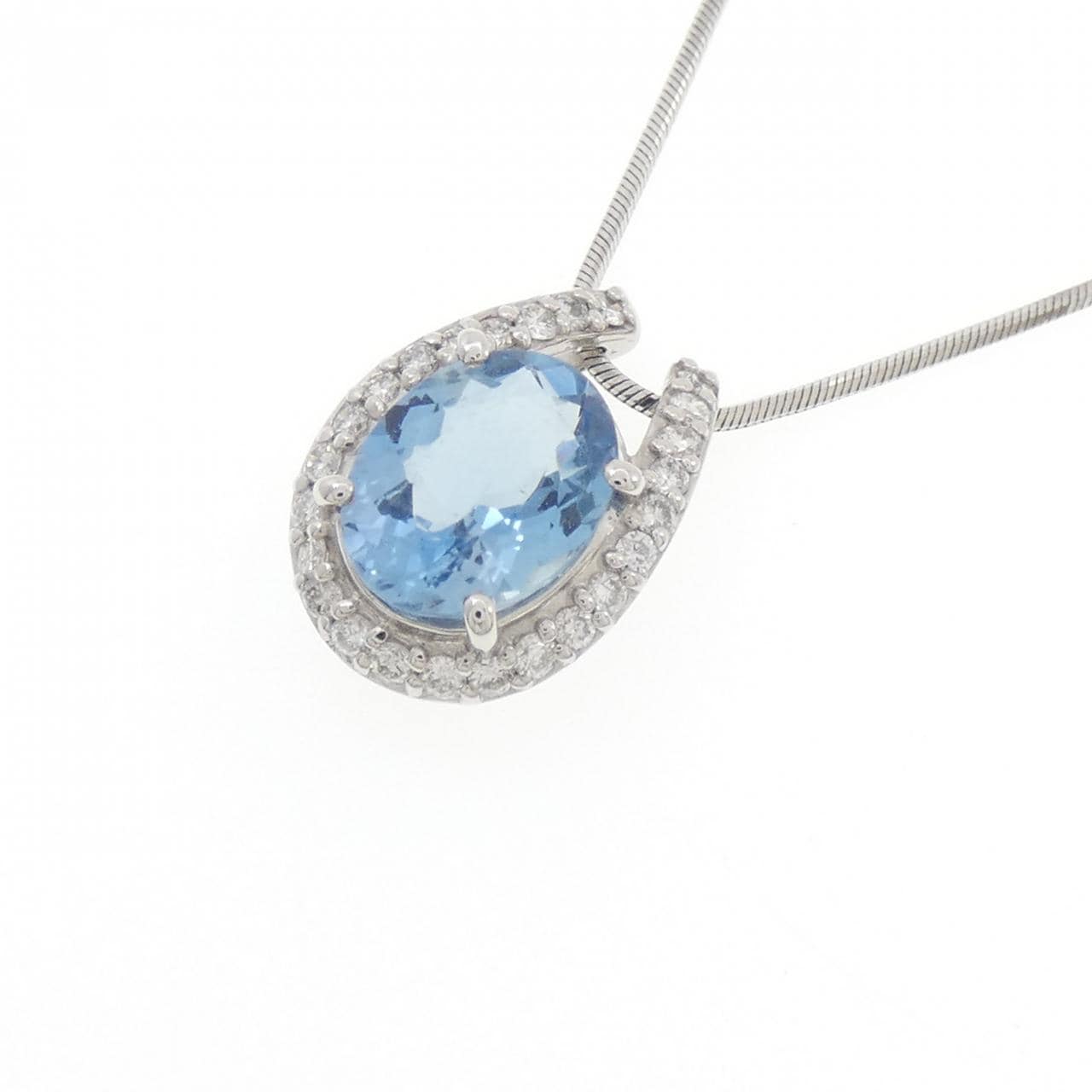 PT900/PT850 アクアマリン ネックレス 2.102CT