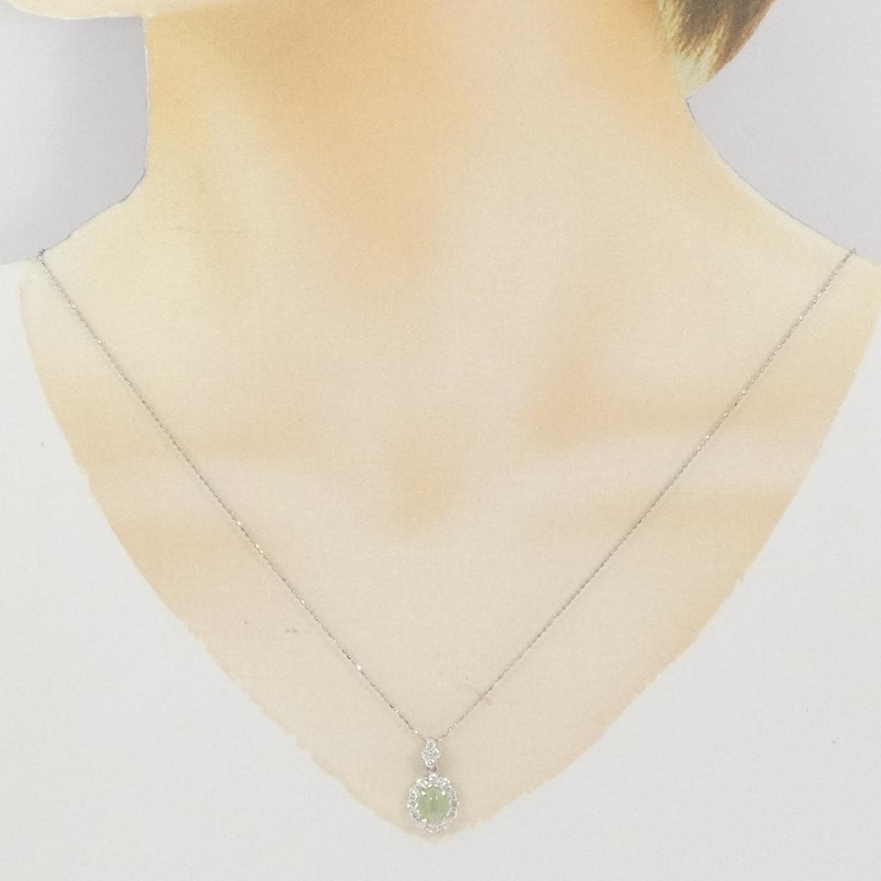 PT水钻猫眼项链1.89CT