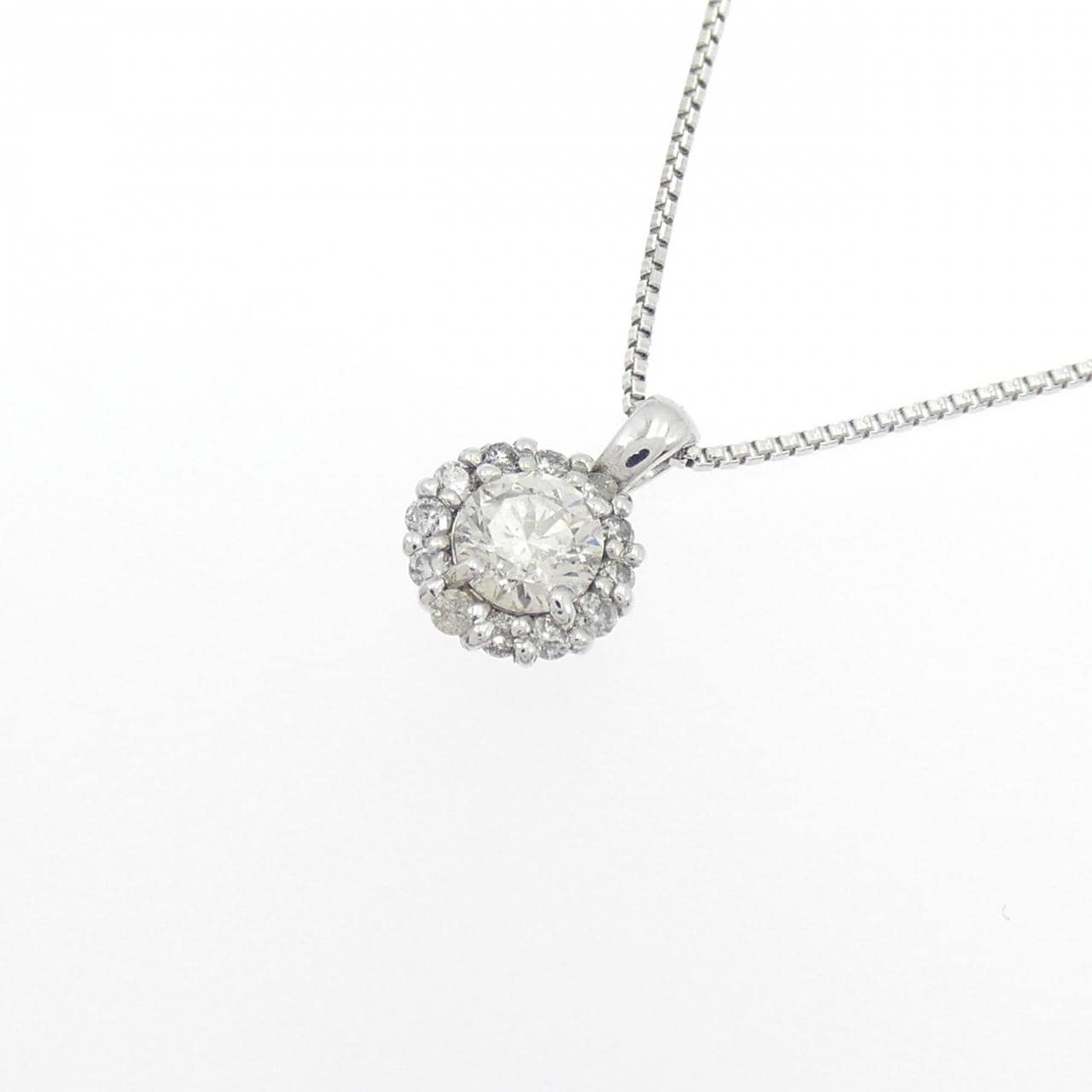 K10WG ダイヤモンド ネックレス 0.27CT