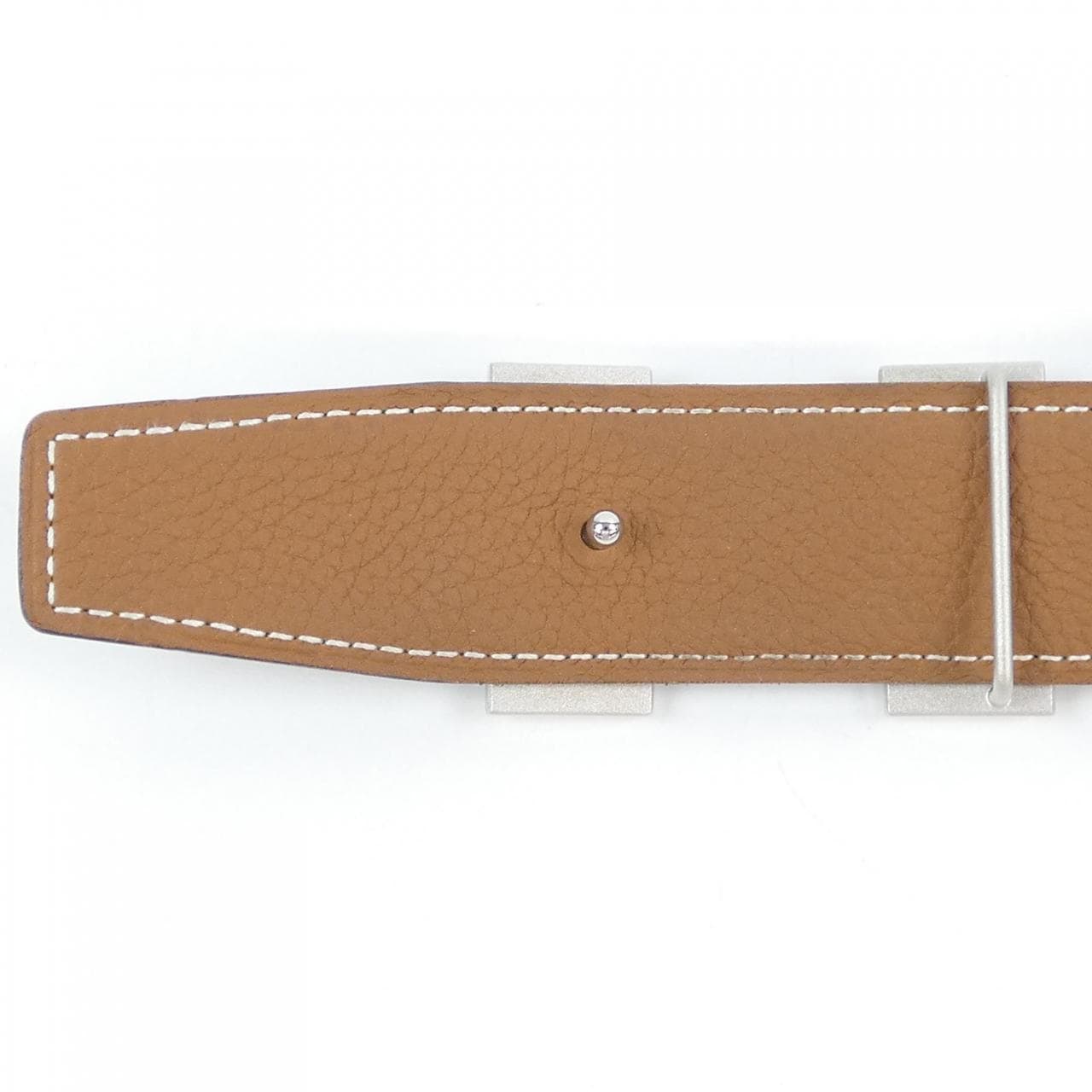 HERMES H Guilloché 32毫米雙面腰帶