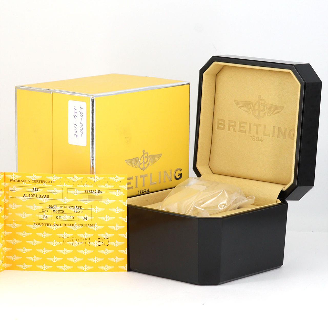 ブライトリング ブラックバード A13353/A140BLBPAS SS 自動巻