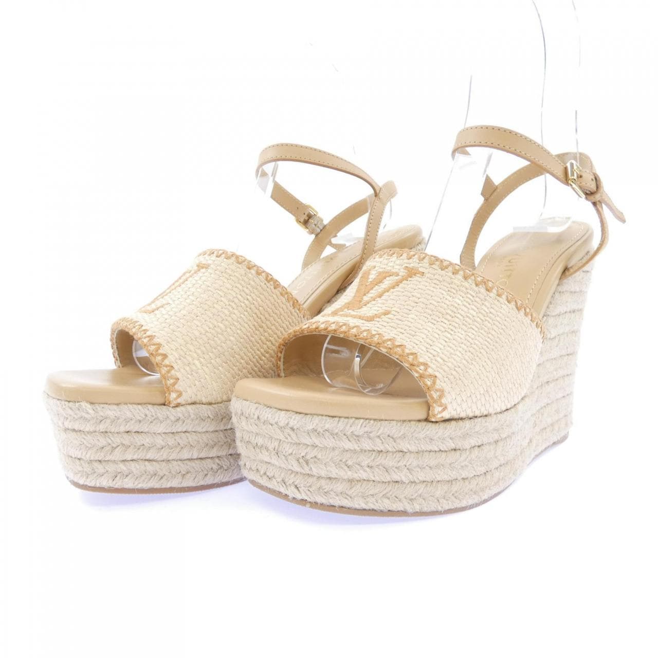 ルイヴィトン LOUIS VUITTON LVイニシャル ヘリオスライン サンダル