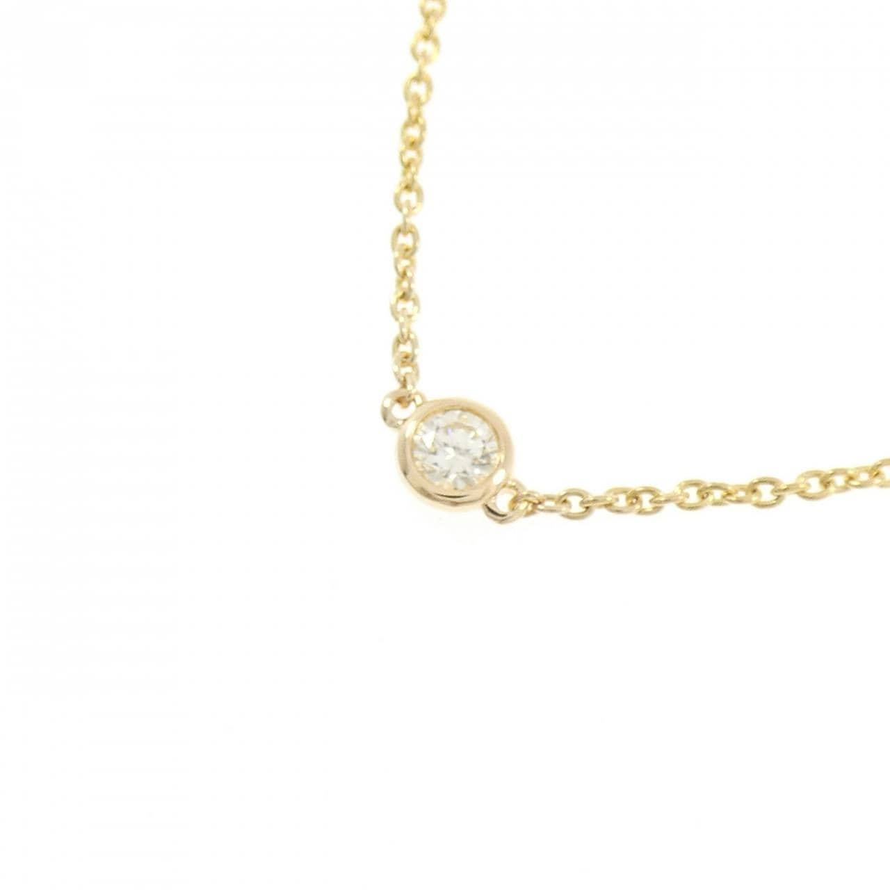 750YG ダイヤモンド ネックレス 1.06CT