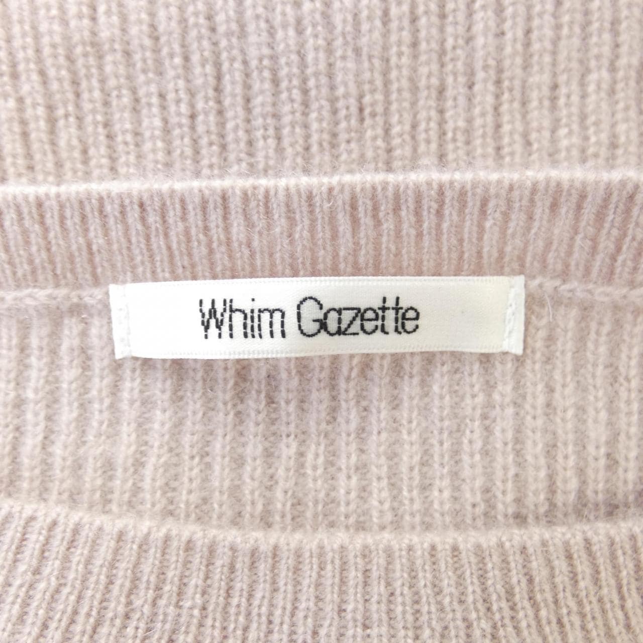 ウィムガゼット WHIM GAZETTE ニット