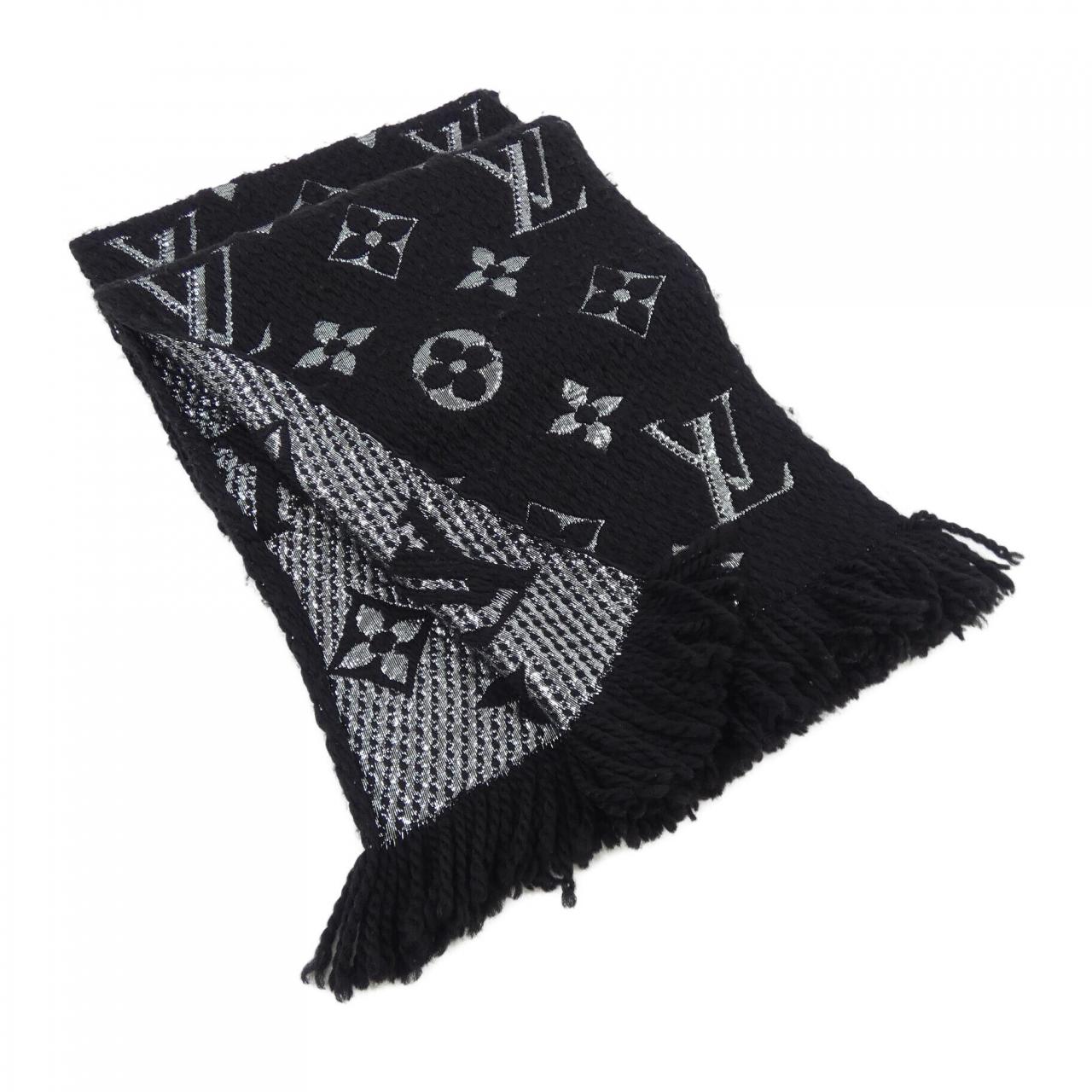 ルイヴィトン LOUIS VUITTON ロゴマニア M75833 MUFFLER