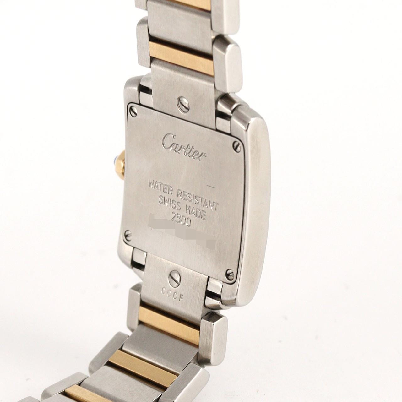 Cartier Tank Francaise SM two tone W51007Q4 SSxYG Quartz