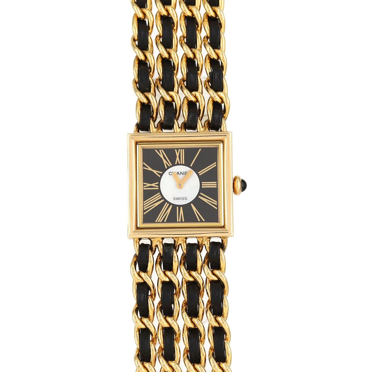 シャネル マドモアゼル YG Lサイズ YG クォーツ