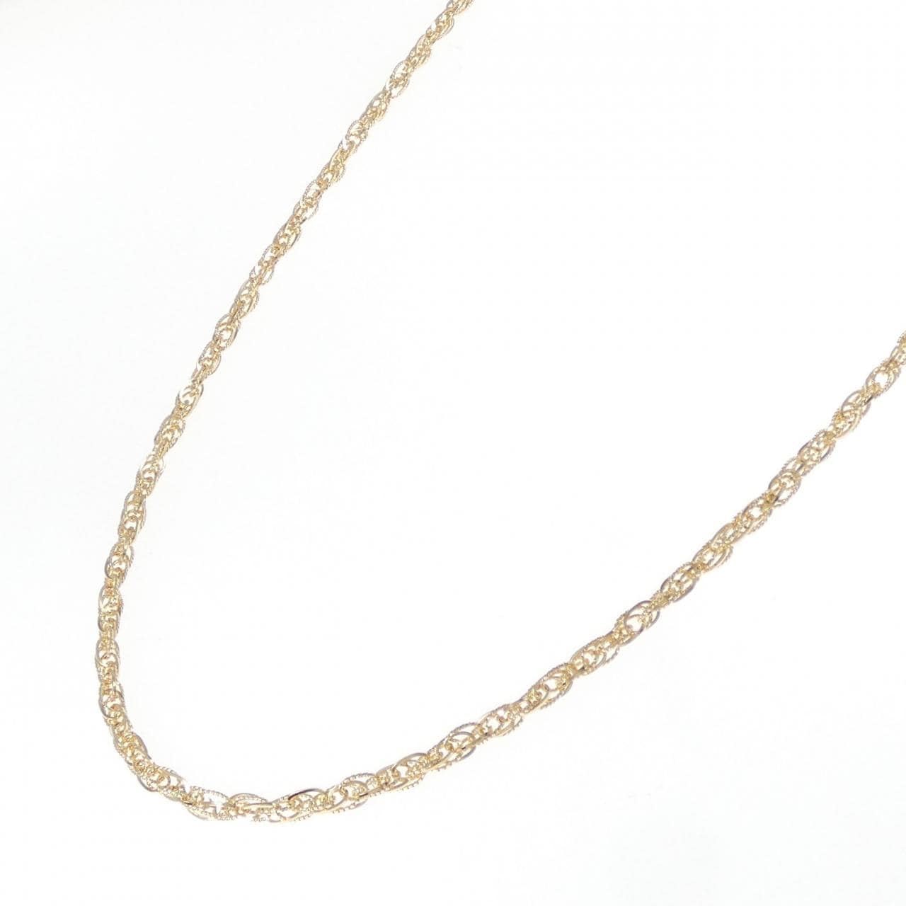 K18YG necklace