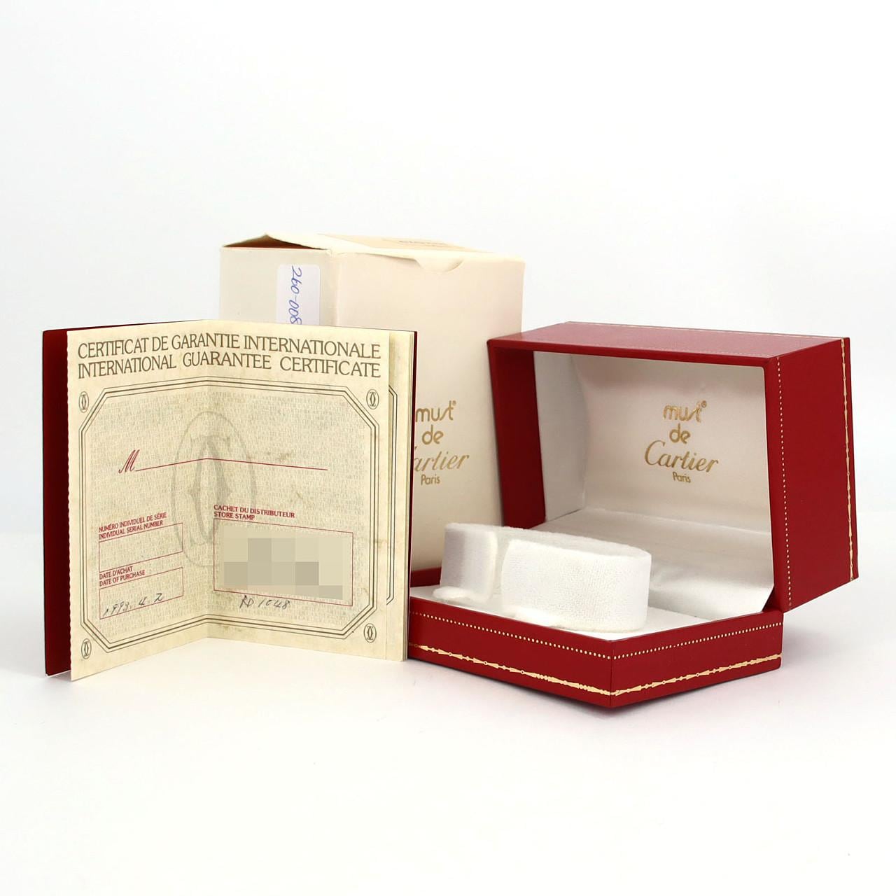 カルティエ マストVLC LM GP W1001754 GP クォーツ