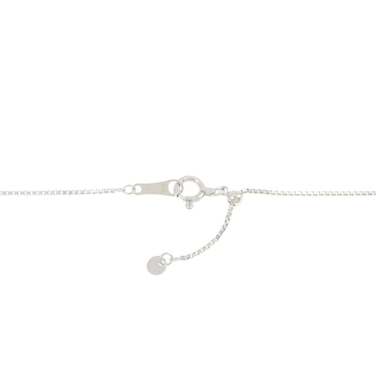 K18WG ダイヤモンド ネックレス 0.183CT
