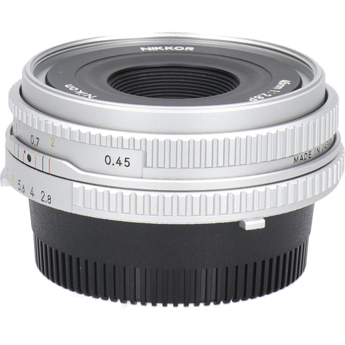ＡＩ４５ｍｍ　Ｆ２．８Ｐ　ＳＩＬＶＥＲ