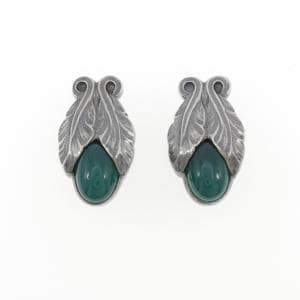 ジョージ ジェンセン カルセドニー イヤリング