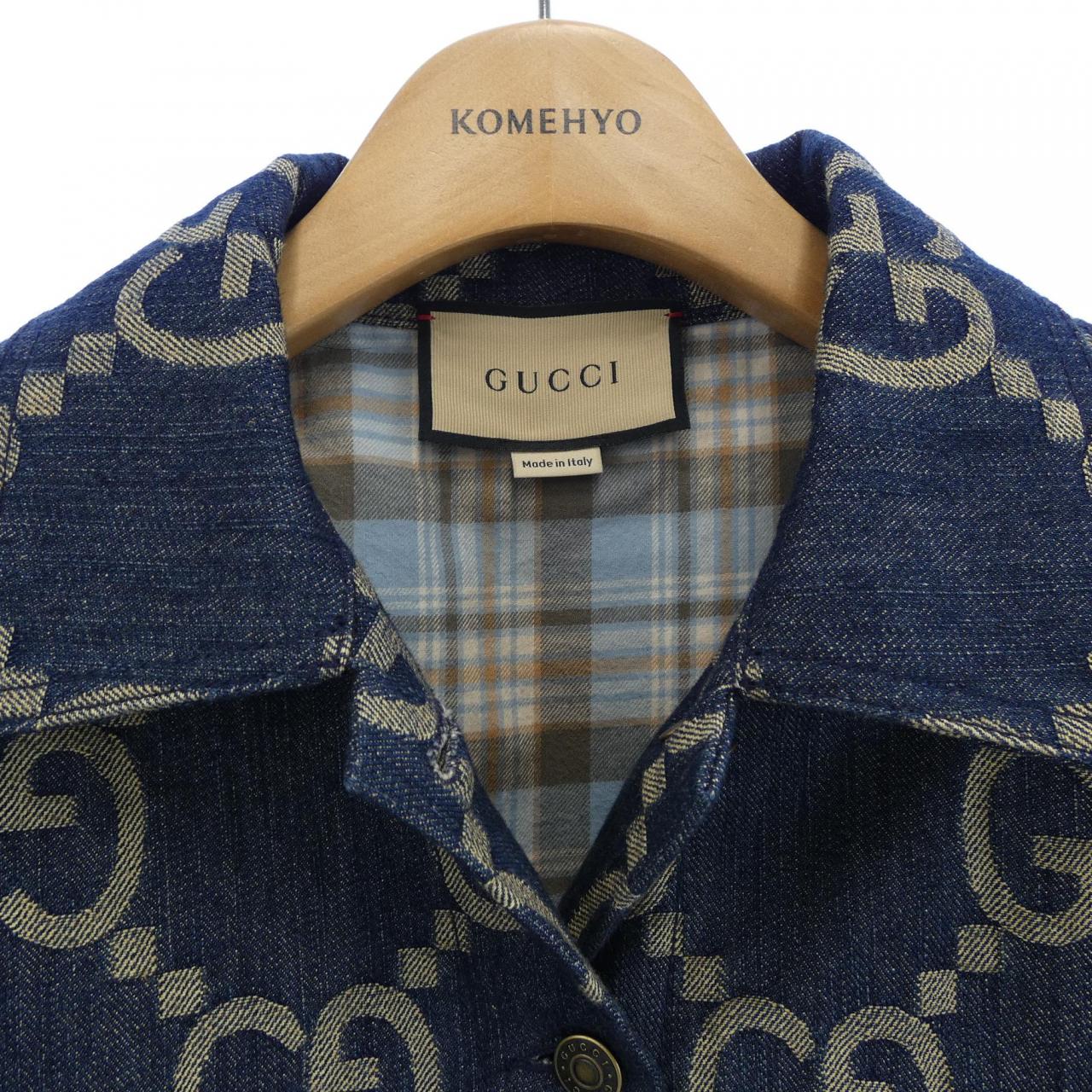 グッチ GUCCI ジャンボGG デニムジャケット 678810 XDBTY デニムジャケット