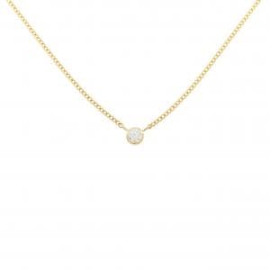 K18YG ダイヤモンド ネックレス 0.15CT