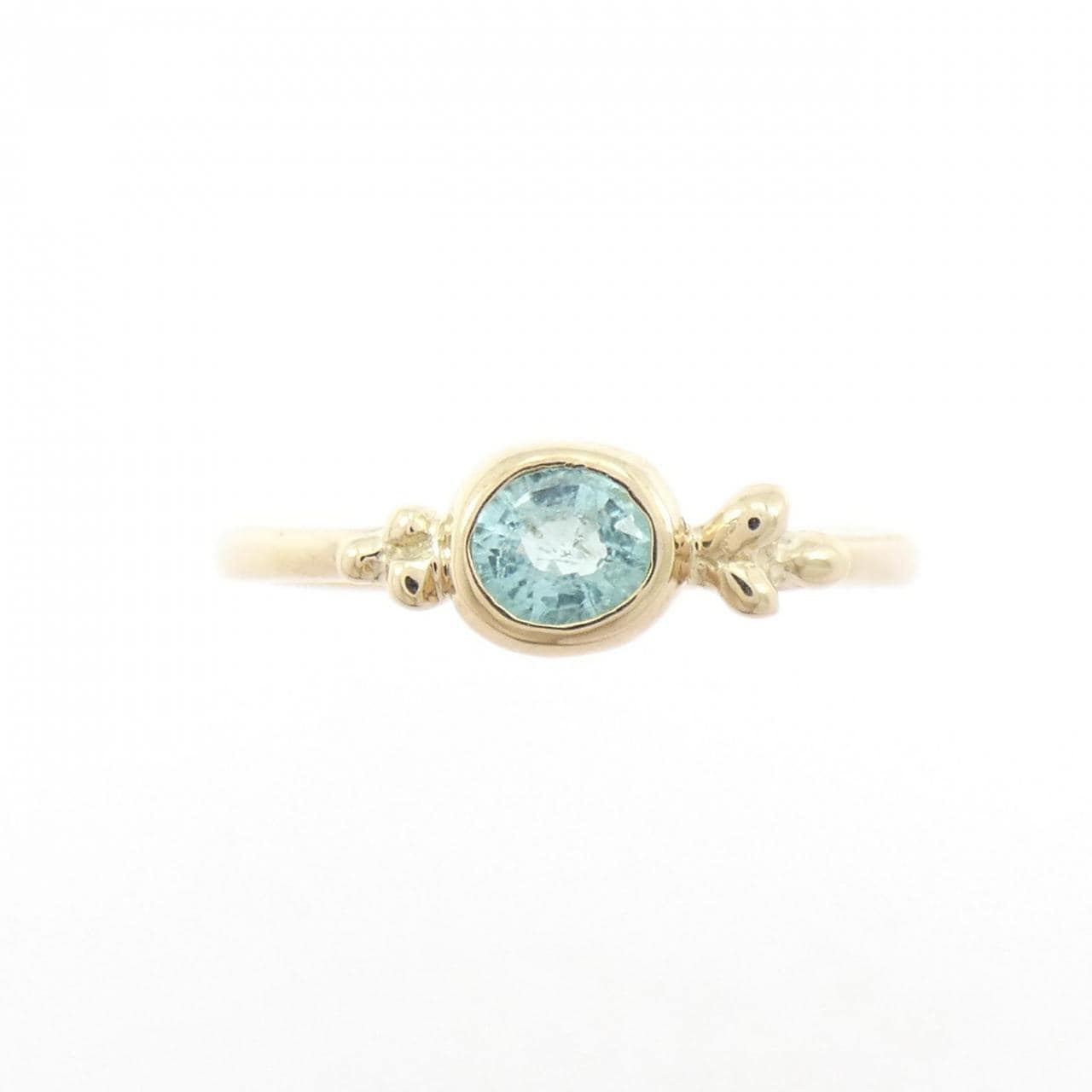 K14YG トルマリン リング