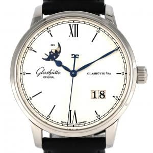 【ノーメンテナンス還元価格】グラスヒュッテ･オリジナル セネタエクセレンスパノラマデイトムーンフェイズ 1-36-04-01-02-61 SS 自動巻