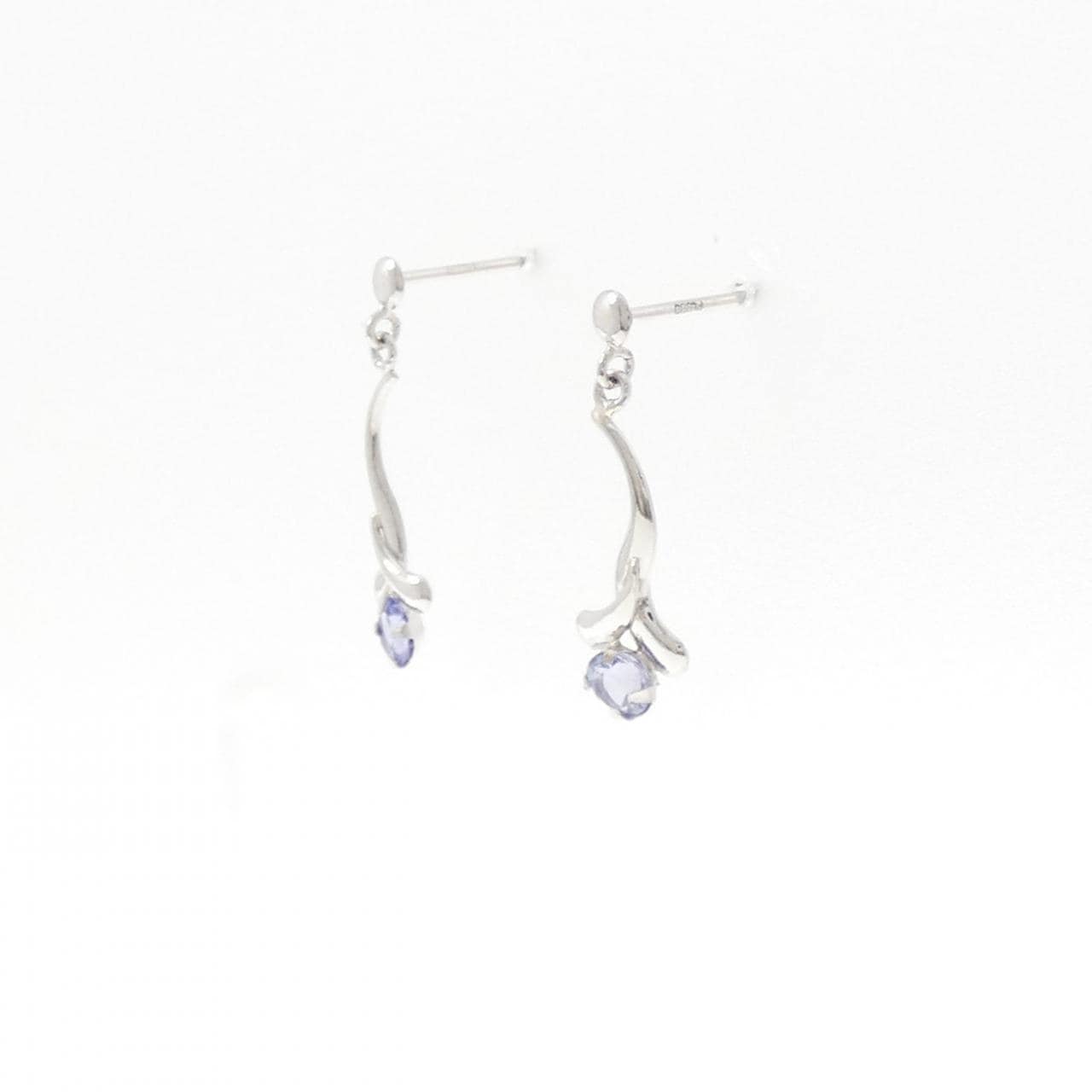 PT900 タンザナイト ピアス