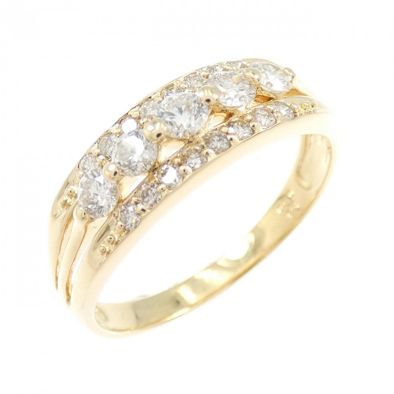 K18YG ダイヤモンド リング 0.50CT