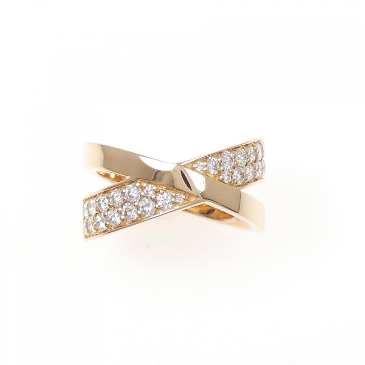 ティファニー Xワイド リング 0.51CT