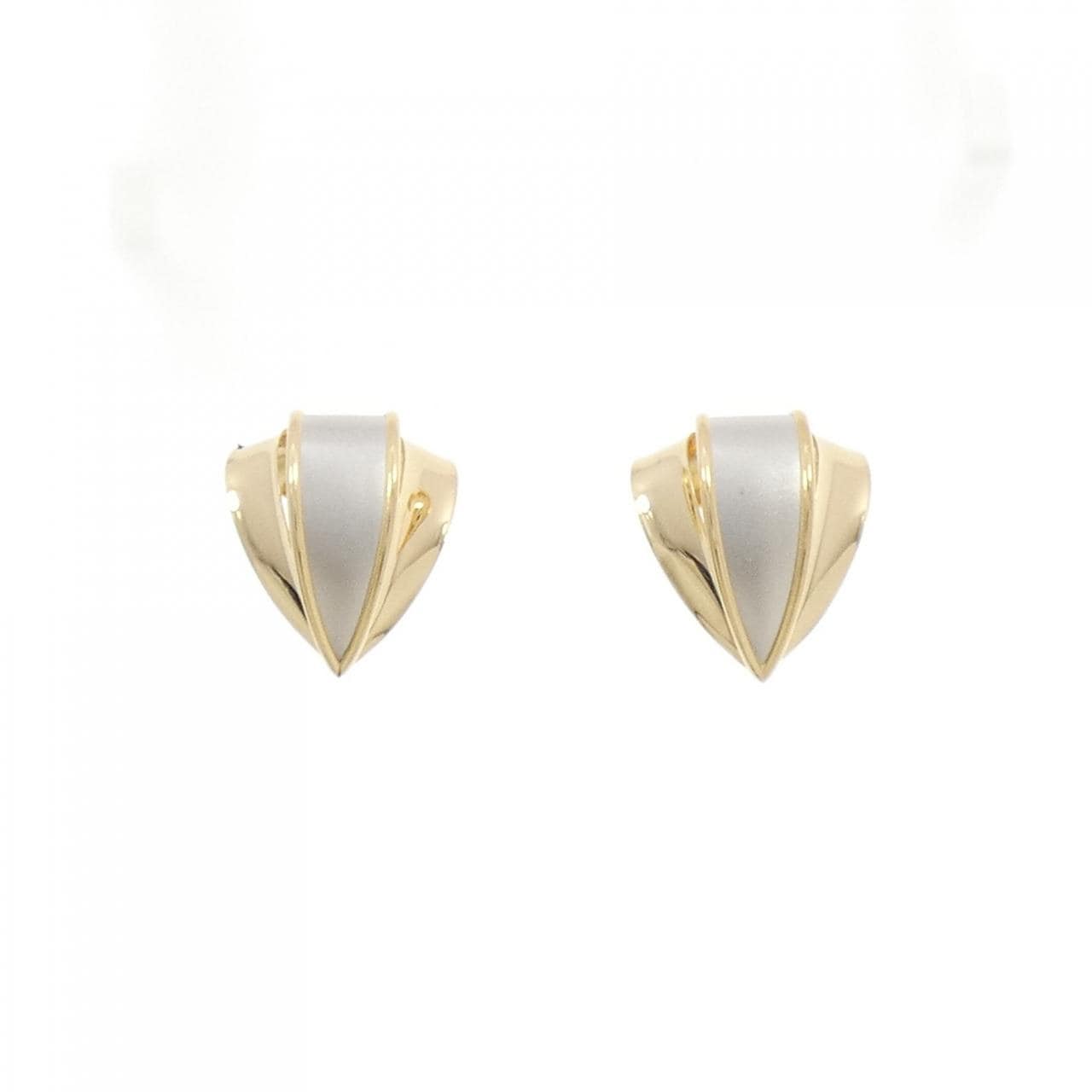 K18YG/PT900 ピアス