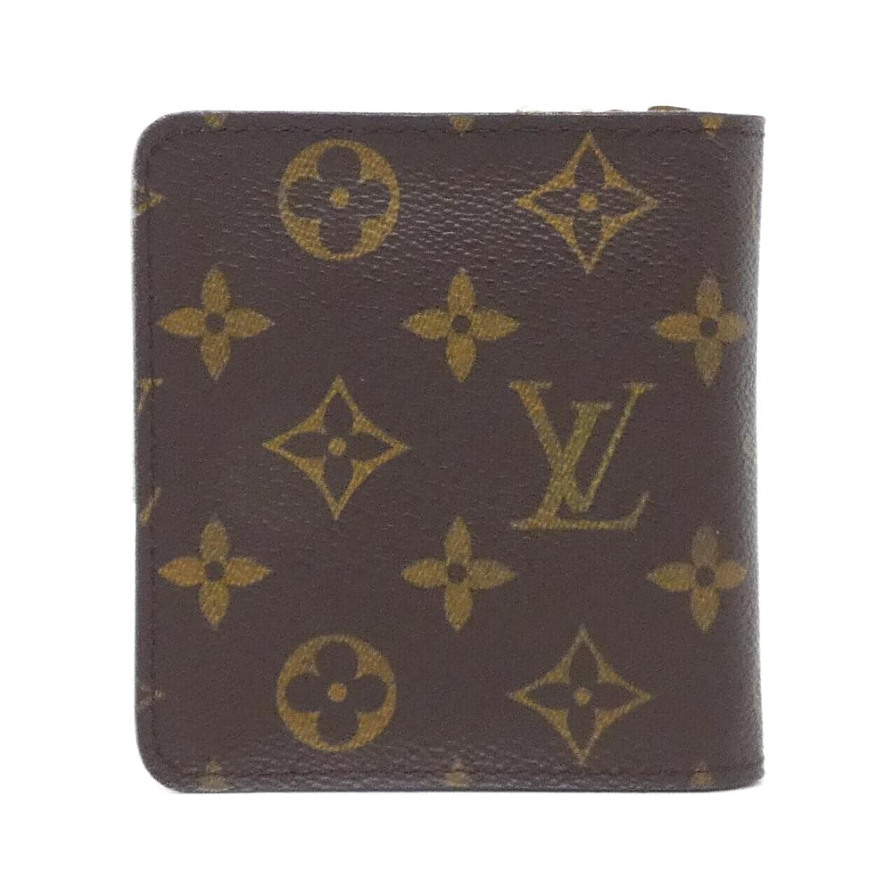 LOUIS VUITTON Monogram短款拉链钱包 M61667