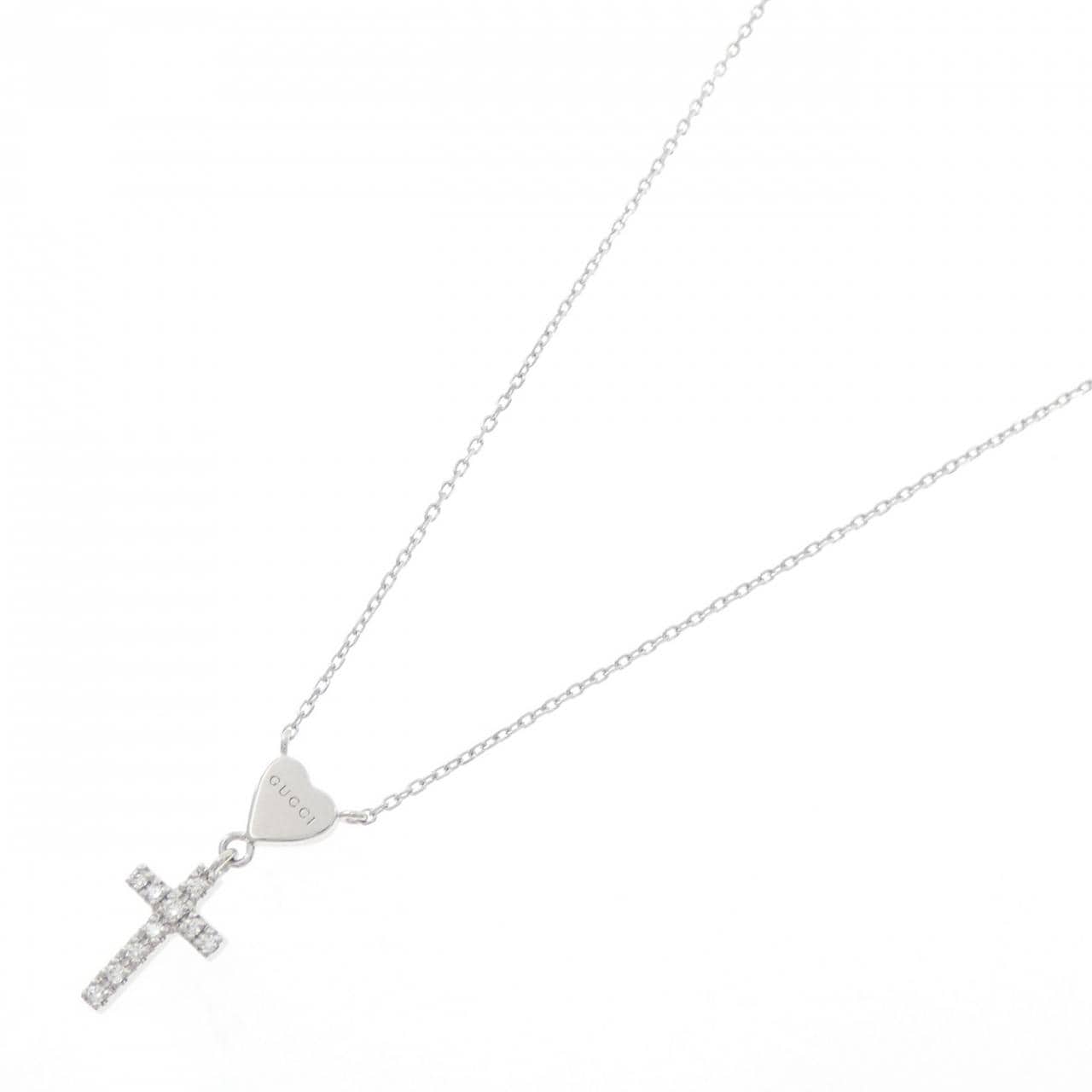 グッチ クロスネックレス ネックレス