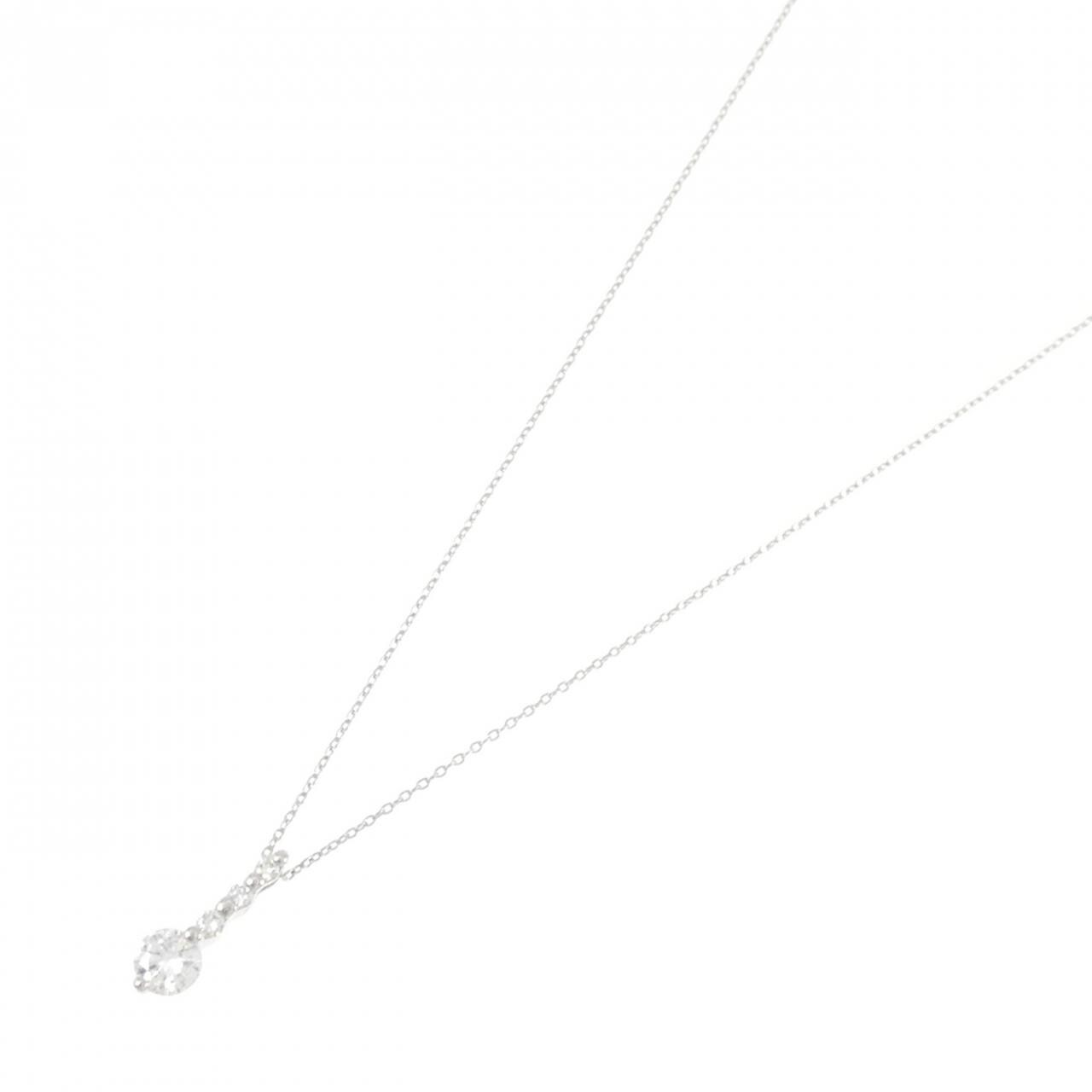 PT900/PT850 ダイヤモンド ネックレス 0.459CT