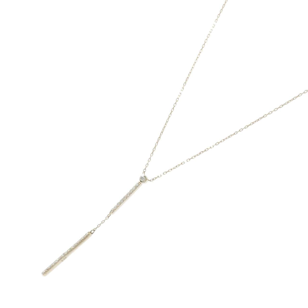 K10YG ダイヤモンド ネックレス 0.08CT