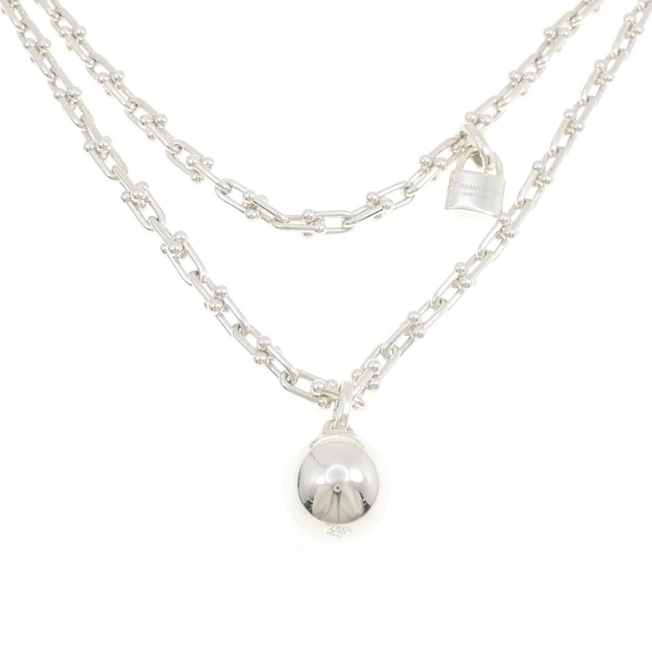 ティファニー スモール ラップ ネックレス