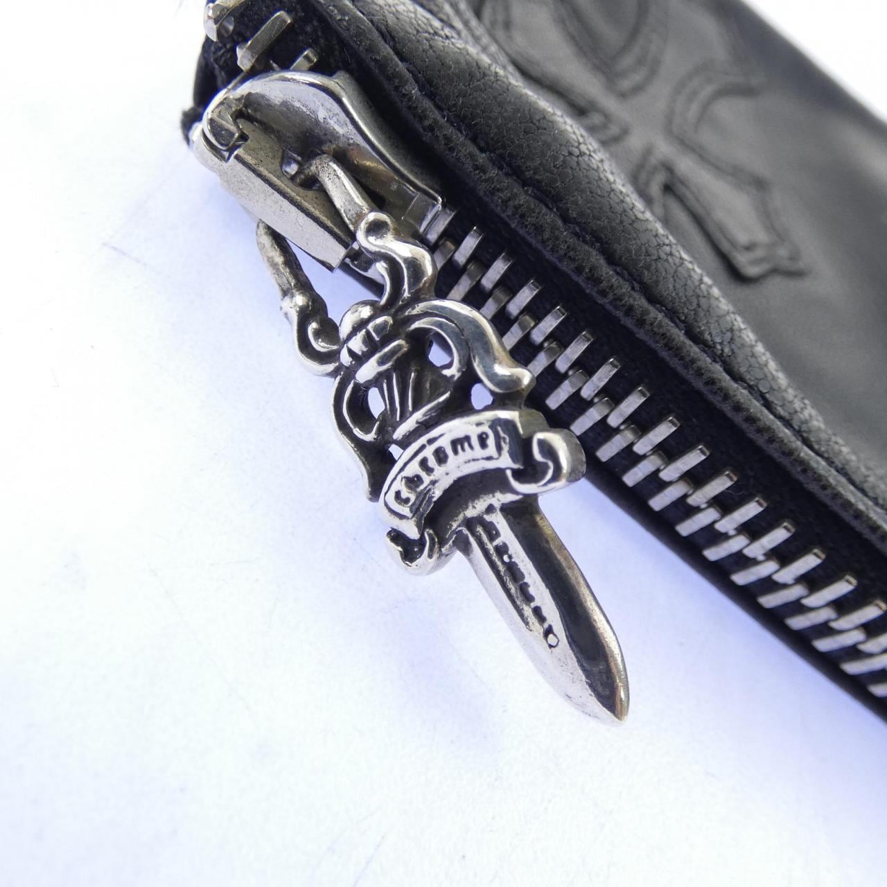 クロムハーツ CHROME HEARTS Z/CHNG PIPING 1CEME 2246 304 0916 0900 COIN CASE