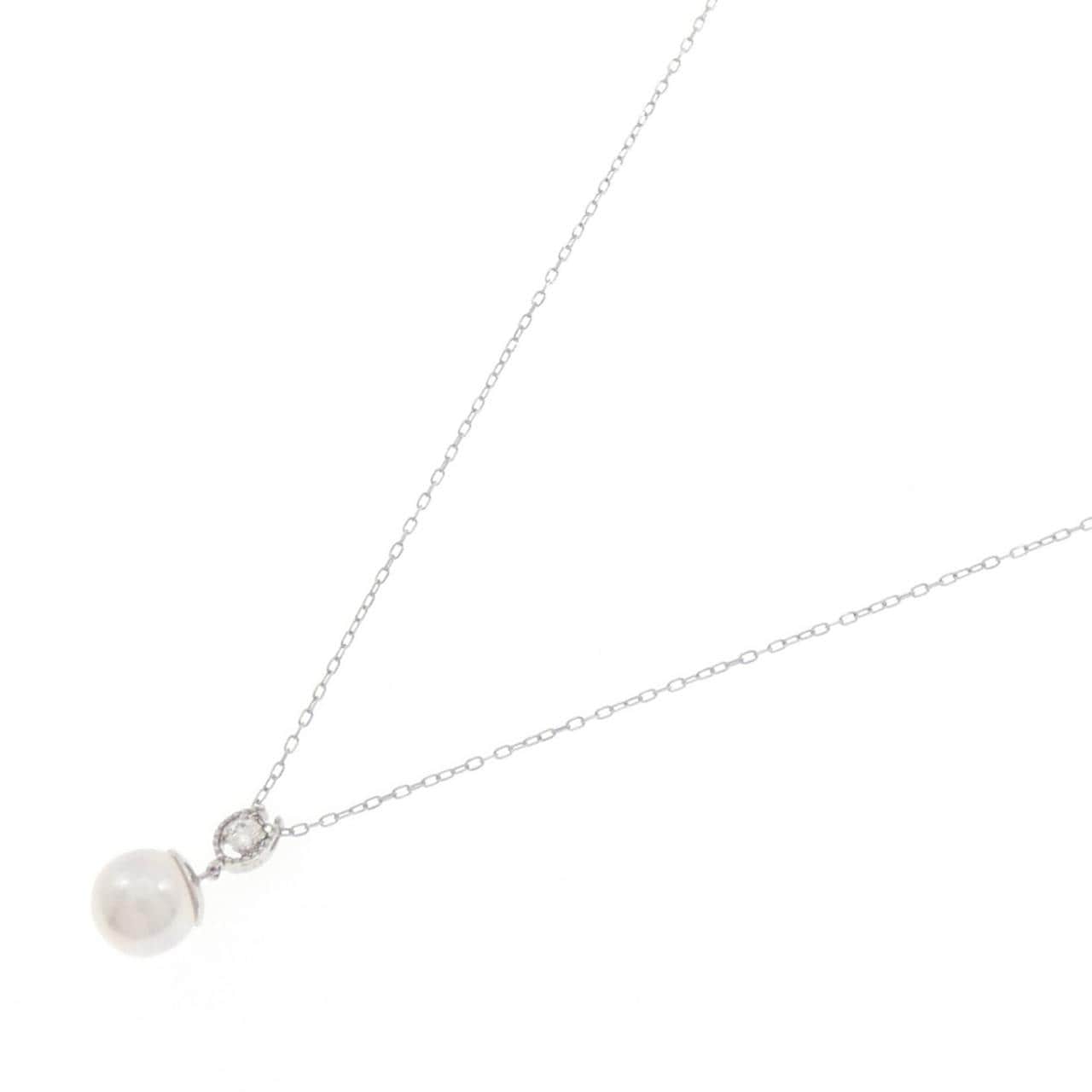 PT900/PT850 アコヤパール ネックレス 6.4mm