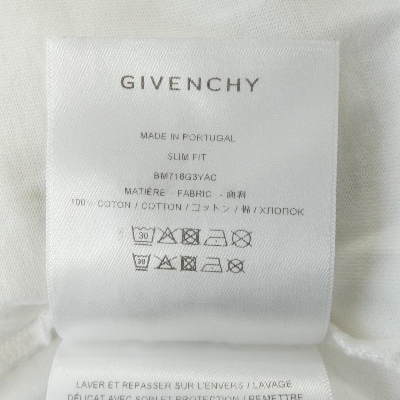 ジバンシー GIVENCHY BM716G3YAC Tシャツ