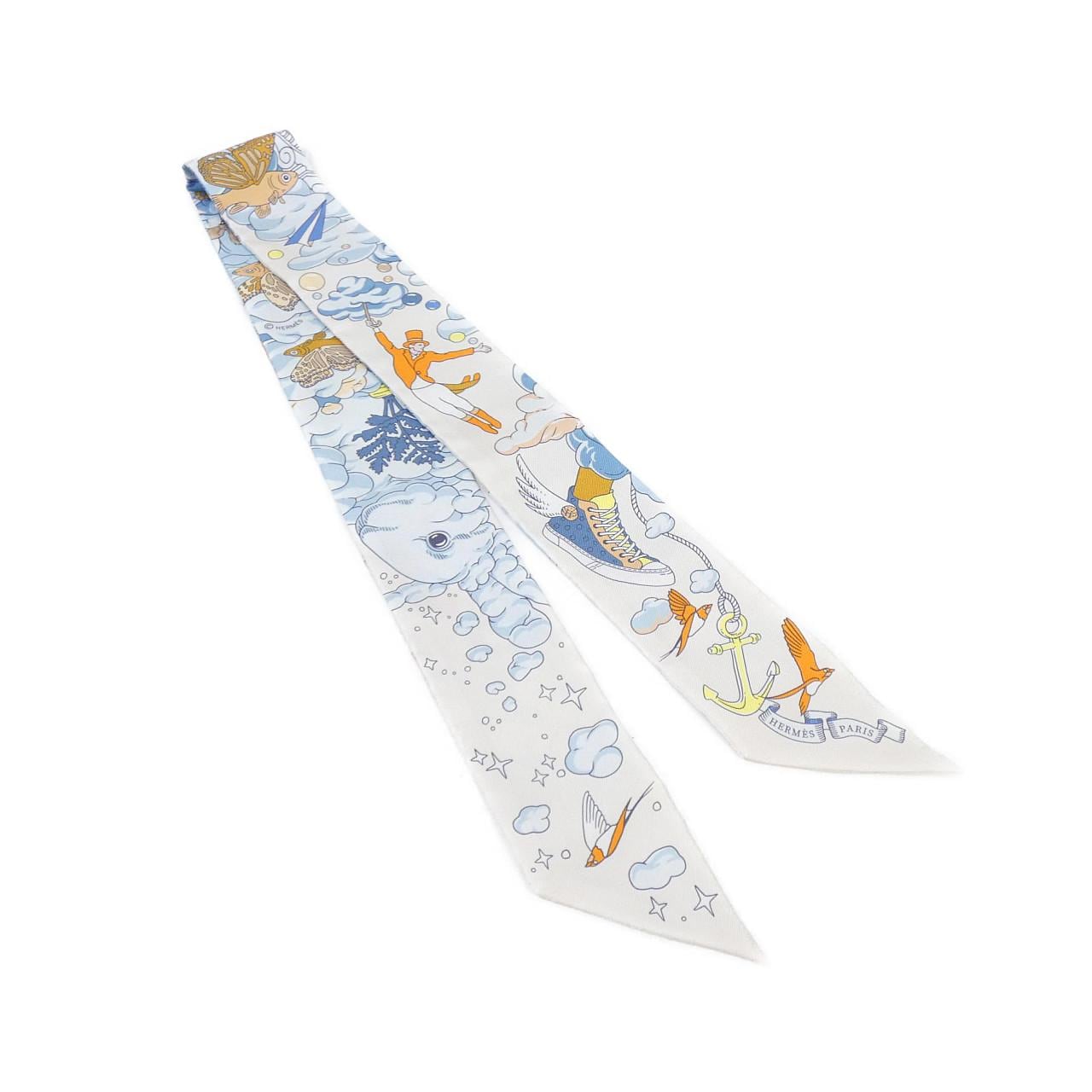 HERMES SUR MON NUAGE Twilly 063900S Scarf