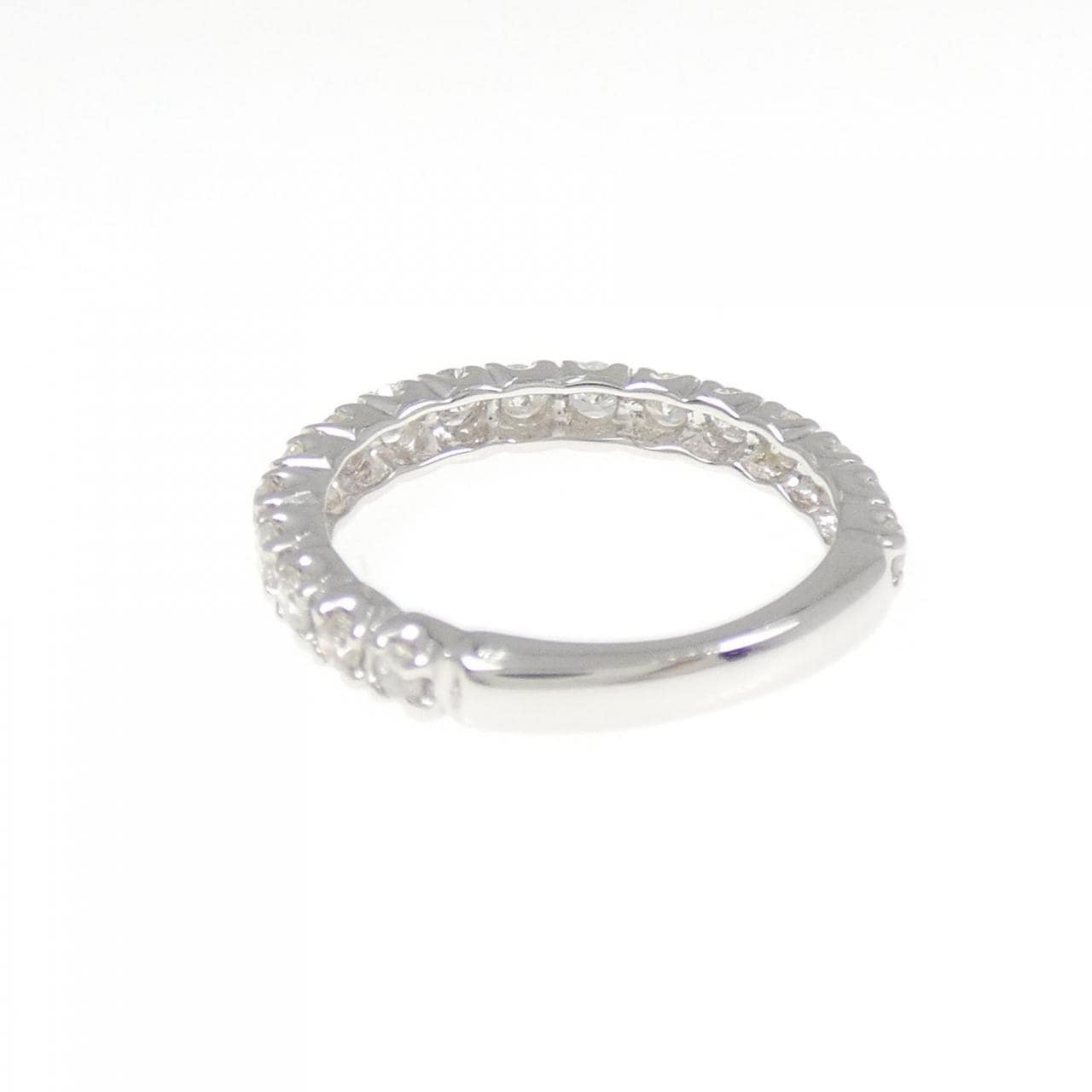 K14WG ダイヤモンド ピンキー リング 0.50CT