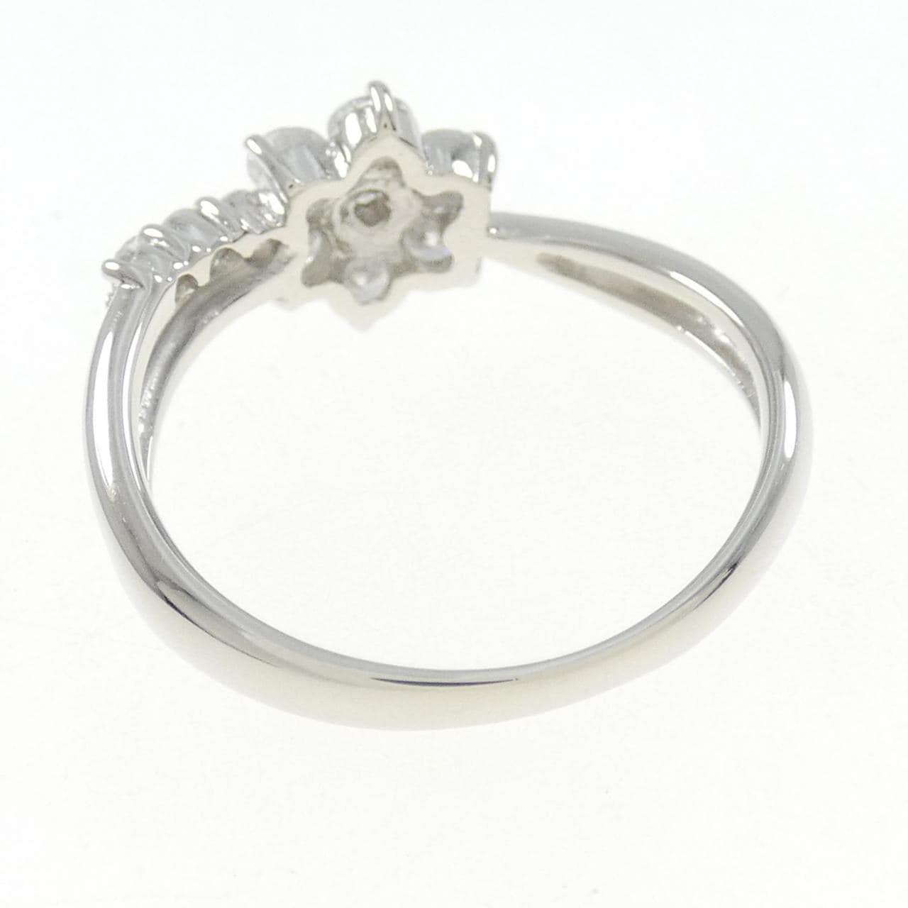 PT フラワー ダイヤモンド リング 0.50CT