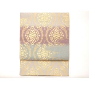 袋帯　綴織　唐織　芯なし仕立